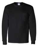 Ultra Cotton® Long Sleeve Pocket T-Shirt