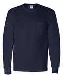 Ultra Cotton® Long Sleeve Pocket T-Shirt