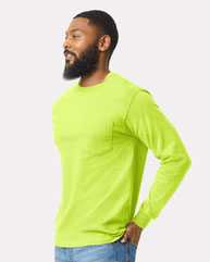 Ultra Cotton® Long Sleeve Pocket T-Shirt