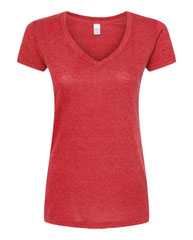 Women's Poly-Rich V-Neck T-Shirt