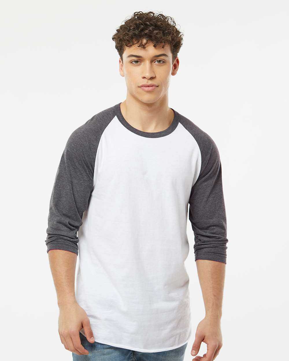 Tultex Fine Jersey Raglan T-Shirt 245