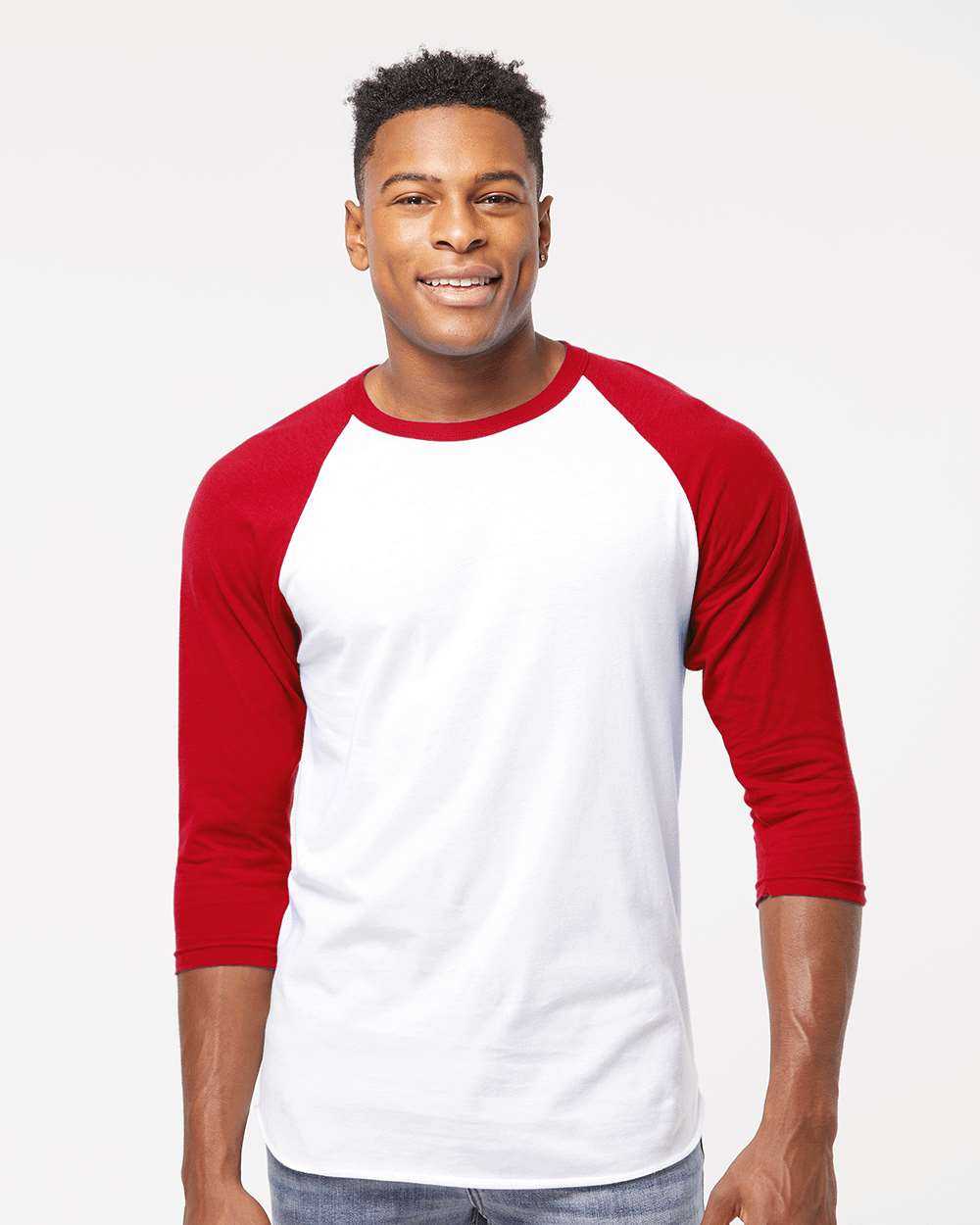 Tultex Fine Jersey Raglan T-Shirt 245