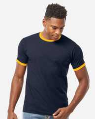 Fine Jersey Ringer T-Shirt