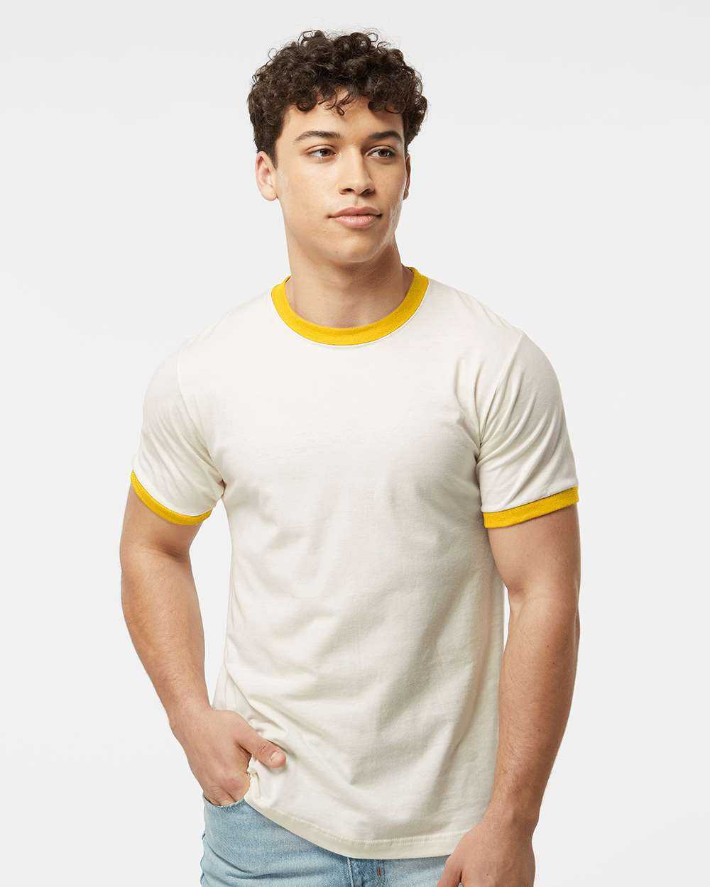 Fine Jersey Ringer T-Shirt