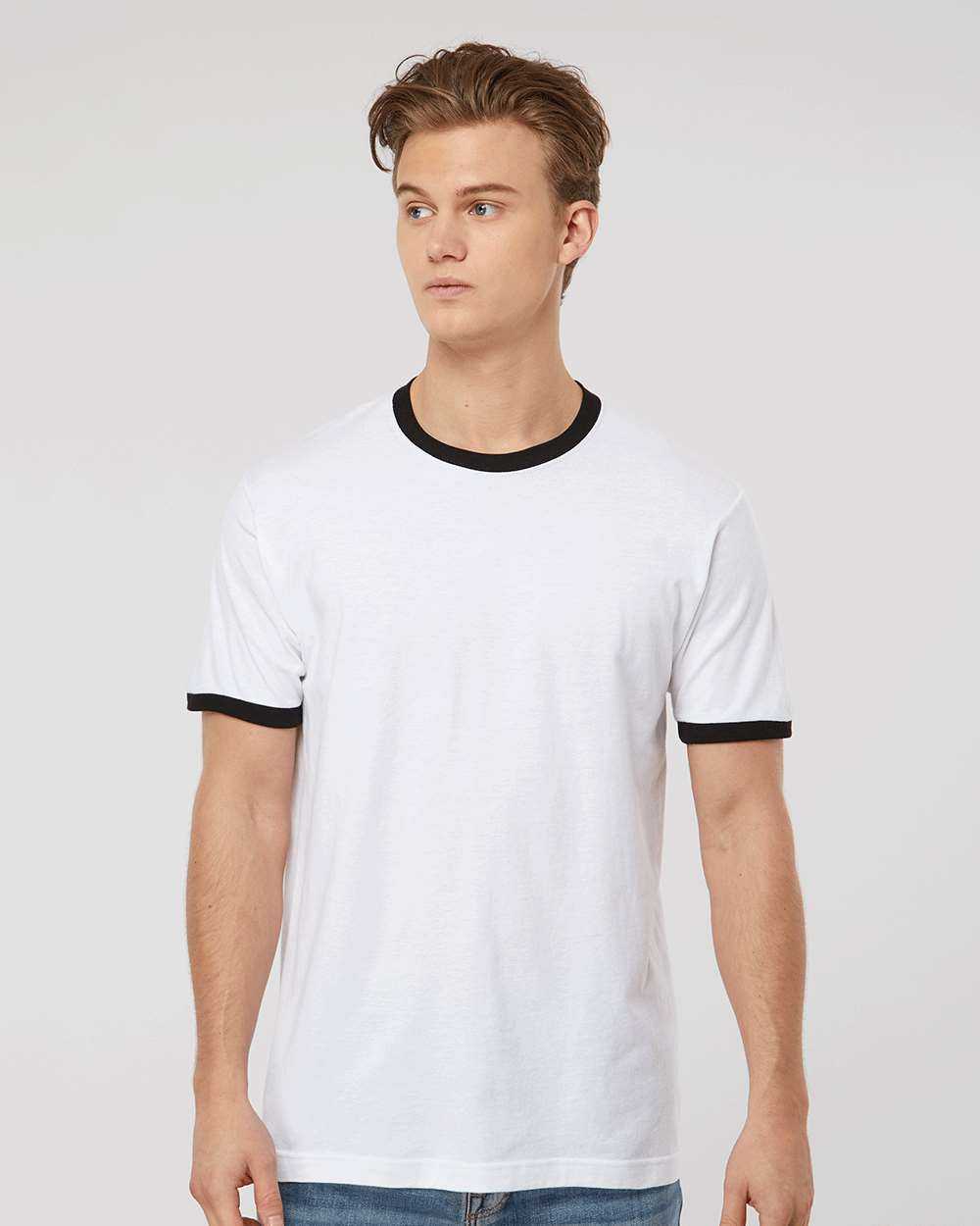 Fine Jersey Ringer T-Shirt