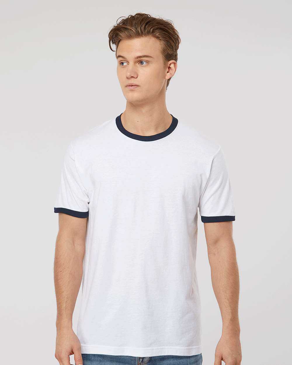 Fine Jersey Ringer T-Shirt
