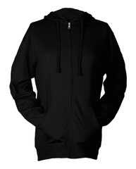 Beach Full-Zip Hooded Long Sleeve T-Shirt