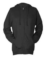 Beach Full-Zip Hooded Long Sleeve T-Shirt