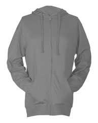 Beach Full-Zip Hooded Long Sleeve T-Shirt