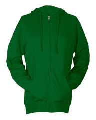 Beach Full-Zip Hooded Long Sleeve T-Shirt