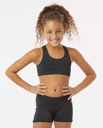 Badger Girls' Pro-Compression Shorts 2629