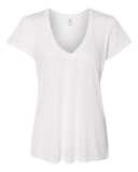 Women's Slinky Jersey V-Neck Tee