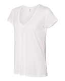 Women's Slinky Jersey V-Neck Tee