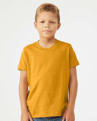 BELLA + CANVAS Youth CVC Jersey Tee 3001YCVC