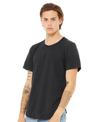 BELLA + CANVAS Jersey Curved Hem Tee 3003C