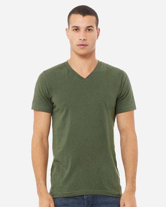BELLA + CANVAS Jersey V-Neck Tee 3005