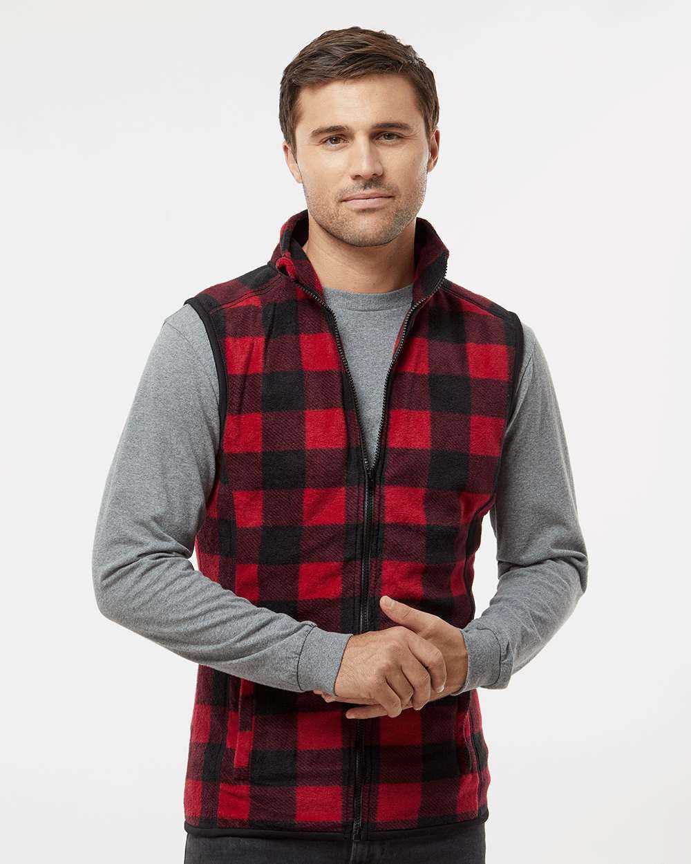 Burnside Polar Fleece Vest 3012B