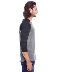 Triblend Three-Quarter Sleeve Raglan T-Shirt