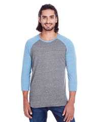 Triblend Three-Quarter Sleeve Raglan T-Shirt