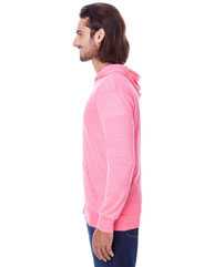 Triblend Full-Zip Light Hooded Sweatshirt