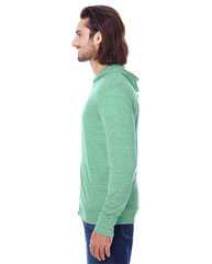 Triblend Full-Zip Light Hooded Sweatshirt
