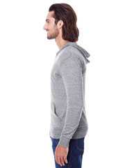 Triblend Full-Zip Light Hooded Sweatshirt