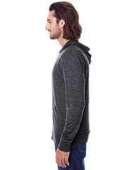 Triblend Full-Zip Light Hooded Sweatshirt