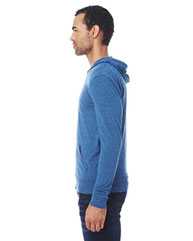 Triblend Full-Zip Light Hooded Sweatshirt