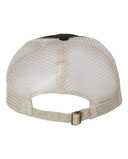 Contrast-Stitch Mesh-Back Cap