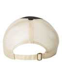 Contrast-Stitch Mesh-Back Cap