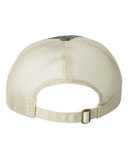 Contrast-Stitch Mesh-Back Cap