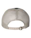 Contrast-Stitch Mesh-Back Cap