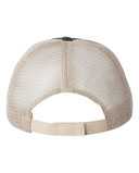 Contrast-Stitch Mesh-Back Cap