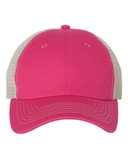 Contrast-Stitch Mesh-Back Cap