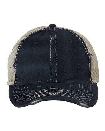 Valucap Bounty Dirty-Washed Mesh-Back Cap 3150S