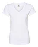 Garment-Dyed Women’s Midweight V-Neck T-Shirt