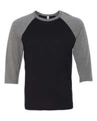Three-Quarter Sleeve Baseball Tee