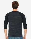 BELLA + CANVAS Three-Quarter Sleeve Baseball Tee 3200C