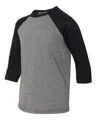 Youth Three-Quarter Sleeve Baseball Tee