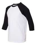 Youth Three-Quarter Sleeve Baseball Tee