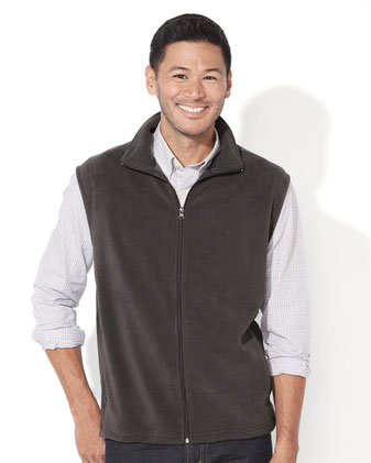 Microfleece Full-Zip Vest