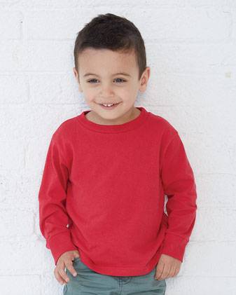 Toddler Cotton Jersey Long Sleeve Tee