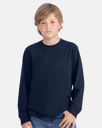 Next Level Youth Cotton Long Sleeve T-Shirt 3311N