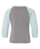 Youth CVC Three-Quarter Sleeve Raglan T-Shirt