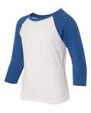 Youth CVC Three-Quarter Sleeve Raglan T-Shirt