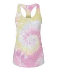 Women's Tie-Dyed Racerback Tank Top