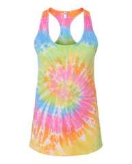 Women's Tie-Dyed Racerback Tank Top