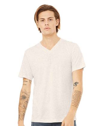 BELLA + CANVAS Triblend V-Neck Short Sleeve Tee 3415C