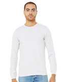 BELLA + CANVAS Heather CVC Long Sleeve Tee 3501CVC