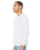 BELLA + CANVAS Heather CVC Long Sleeve Tee 3501CVC